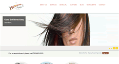 Desktop Screenshot of blownsalon.com